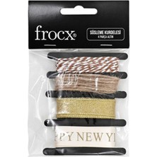 3 Adet Frocx 4 Parça Süsleme Kurdelesi