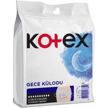 1 Adet Kotex Regl Gece Külodu 2'li
