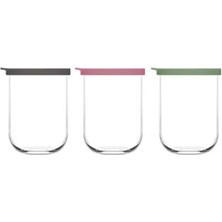 4 Adet Lav Duo Saklama Kabı Tekli 610 cc