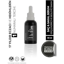 Saç ve Sakal Dökülmesine Karşı Saç ve Sakal Kıl Uzatıcı Serum Bitkisel Saç Sakal Serumu 50ML