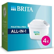 4 Adet Brita Maxtra Pro All In 1 Filtre 4'lü