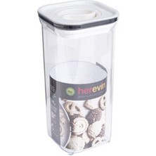 2 Adet Herevin Kare Vakumlu Kapak Saklama Kabı 1.5 L