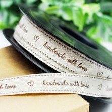 Pamuk Şerit, Handmade, 1.5 cm 5 Metre