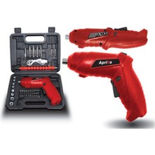 5 Adet Aprilla ASD-3515 Şarjlı Vidalama