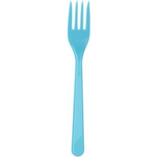 2 Adet Roll-Up Party Dreams Çatal Mavi 25'li