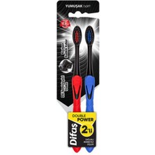 6 Adet Difaş Double Power 2li Yumuşak Diş Fırçası