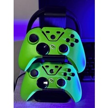 Oyun Kolu & Kulaklık Stand - Masa Için Kumanda Tutucu - Evrensel Kol ve Kulaklık Standı Siyah