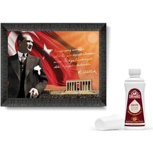 Atatürk ve Anıtkabir 1000 Parça Çerçeveli Puzzle