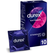 5 Adet Durex Extreme Geciktiricili ve Tırtıklı Prezervatif 10'lu