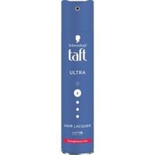6 Adet Taft Saç Spreyi Ultra 250 ml