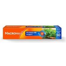 1 Adet Macromax Buzdolabı Poşeti Büyük Boy 50'li