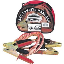 Autokit 2 Adet Akü Takviye Kablosu