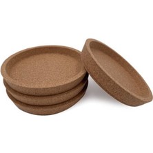 6 Adet Touch Me Mantar Bardak Altlığı 4'lü  (Hp-Cc-10)