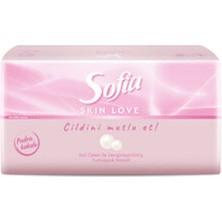 5 Adet Sofia Skin Love Pudra Kokulu Mendil 100'LÜ