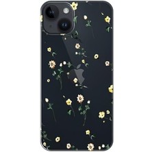 14 Çiçekli Şeffaf Telefon Kılıfı