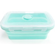 4 Adet Touch Me Katlanır Dikdörtgen Saklama Kabı 500 ml