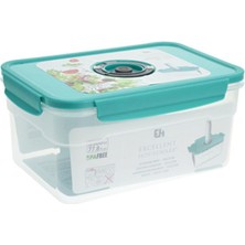 1 Adet Koopman Vakumlu Plastik Saklama Kabı 2.300 ml