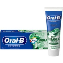 5 Adet Oral-B Komple 7 En Iyi Ferahlık Diş Macunu 75 ml