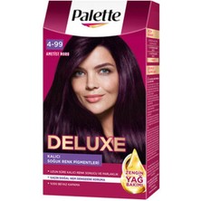 6 Adet Palette Deluxe 4-99 Ametist Moru Saç Boyası 115 ml