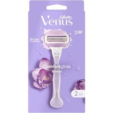 2 Adet Gillette Venus Comfortglide Breeze Tıraş Makinesi + 2 Adet Yedek Başlık