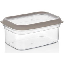 1 Adet Bomonti Kitchenware L-00973 Saklama Kabı Bej 1000 ml