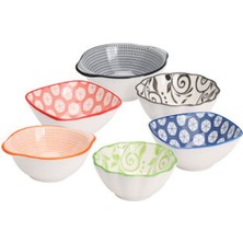 2 Adet Koopman Iç Dekorlu Porselen Kase 9 cm