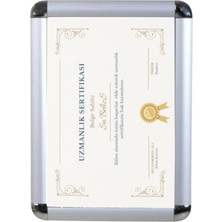 3 Adet, A4 Belge Çerçevesi 21X30, Aç Kapa Rondo Köşeli Duvar Montajlı Çerçeve, Afiş Diploma Sertifika Duyuru Ilan Çerçevesi Işyeri Ofis Kurum (1, A4 21X30)