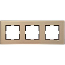 Cam Dore Üçlü Çerçeve