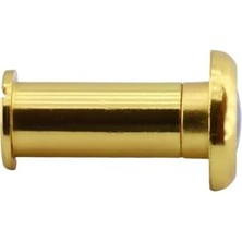 Premium Kapı Dürbünü, 14MM Çap, 50-75MM Ayarlanabilir Uzunluk, Pirinç Malzeme, Güvenlik Gözetleme Deliği, 180 Derece Görüş Açısı