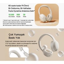 Qcy H2 Pro Aux Kablosuz Bt 5.3 Siyah Kulaklık Hifi Enc 70 Saat Dinleme Oyun Modu