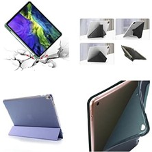Galaxy Tab S9 Fe PLUS/S10 Plus/s9 Plus ile Uyumlu Kılıf Grafiti Şeffaf Kalem Bölmeli X610-16-810-18 X820 Koyu Yeşil