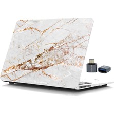 Air 13INÇ M1 Kılıf Uyumlu Tpu Sert Kapak Koruyucu Çizilme ve Darbelere Karşı Lazer Baskılı Mermer Desenli Touchıd M1 Air A2337 A2179 A1932 Sarı