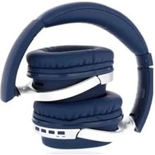 BLT20 Kafa Üstü Bluetooth Kulaklık Mavi