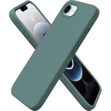 16E Silikon Kılıf - Mag-Safe Uyumlu, Yumuşak Dokulu, Darbe Emici, Mikro Fiber Kaplama, Premium Koruma, Parmak Izi Tutmaz, Şık ve Hafif Tasarım, Siyah