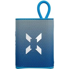 Smart Bluetooth Kablosuz Su Geçirmez Ipx7 Rgb Tws Hoparlör (Mavi-Beyaz) X6703