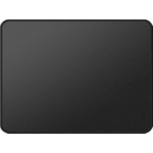Pro - Dikişli Gaming Mouse Pad Oyuncu Gamer Mouse Pad, Ofis Tipi Mouse Ped, Orta Boy Fare Altlığı, Masa Matı (32X24 cm - M, Siyah)