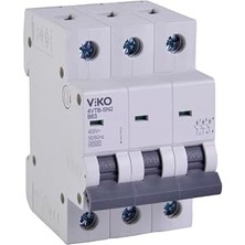 4VTB-3B63 Otomatik Sigorta 4,5ka B Tipi 3 Kutup 63A