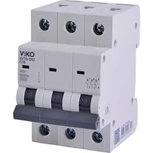 4VTB-3C16 Otomatik Sigorta 4,5ka C Tipi 3 Kutup 16A