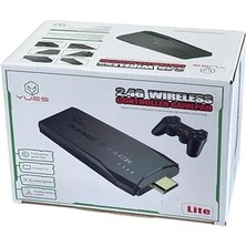 M8 Retro Oyun Konsolu – 4K HDMI Çıkışlı, 64 gb Oyun Yüklü – Çift Joystick – 8-Bit/16-Bit Klasikler – Aile ve Çocuklar Için Eğlence