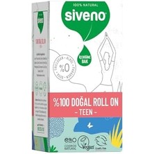 SIVENO%100 Doğal Teen Girl Deodorant 50 ml Akne Karşıtı Bitkisel İçerik ile Cilt Tipi Akne Eğilimli