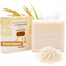 Pirinç Sütü Sabunu Aydınlatıcı Sabun 100 gr 1 Adet Kadın Yüz Peelingi | Yaşlanma Karşıtı Akne Sivilce | Doğal Katı Yüz Sabunu | Yüz Bakımı, Duş Barı Yüz Maskesi