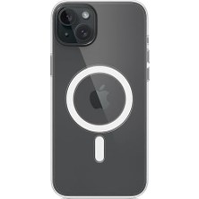 15 Plus Için Magsafe Özellikli Şeffaf Kılıf ​​​​​​​