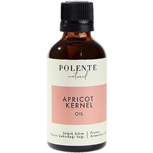Polente Natural - Kayısı Çekirdeği Yağı - Soğuk Sıkım (50 Ml)