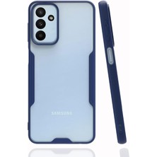 Galaxy A04S Kılıf Kamera Korumalı Arkası Mat Platin Silikon