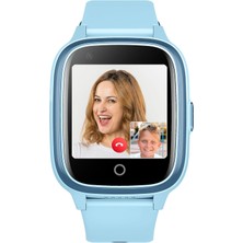 4.5g Akıllı Çocuk Saati, Görüntülü Görüşme - Konum - Sesli Görüşme - Sos Acil Arama - Okul Modu - Koldan Çıktı Sensörü (Mavi)