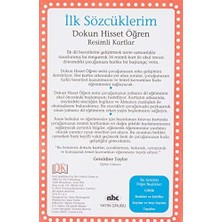Ilk Sözcüklerim Dokun Hiset Öğren: Dokun Hisset Öğren Resimli Kartlar