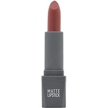 Yoğun Renk Veren Uzun Süre Kalıcı Nemlendirici Kadifemsi Mat Ruj - Matte Lipstick 407 Dusty Rose