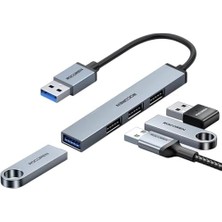 Usb-A 3.0 5gbps 4 Portlu USB Çoklayıcı Hub