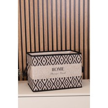 Pazar Kapısı Bohe Kulplu Düzenleyici Sepet Raf Organizeri