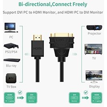 HDMI To DVI 24+5 Dönüştürücü Kablo